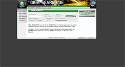Desktop Screenshot of giga-search.de